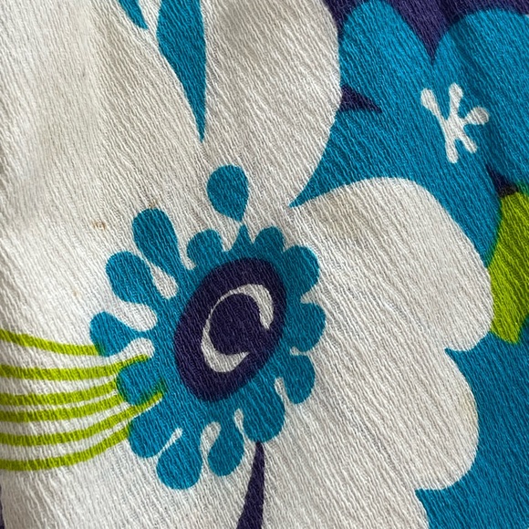 Aloha Authentic Hawaiian Vintage Barkcloth Dress - Picture 5 of 6